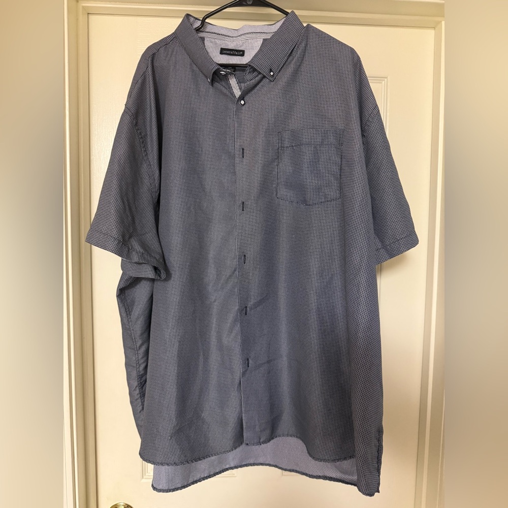 Interaffair Men’s Button Down Dress Shirt-5XL